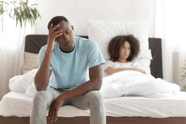 Man upset about ED symptoms Sheffield