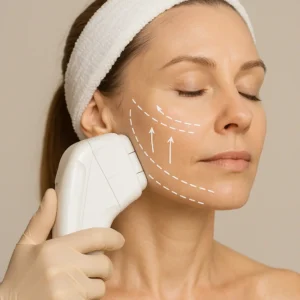 Woman having HI-FU to reduce wrinkles call LA LIPO Sheffield Now!