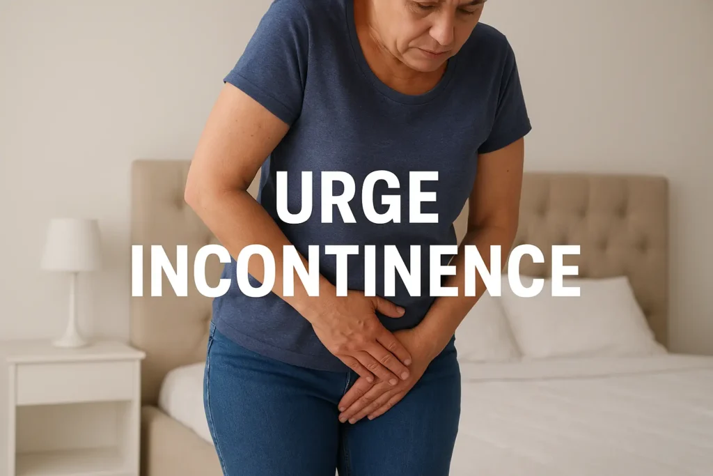 how to manage urge incontinence Sheffield symptoms