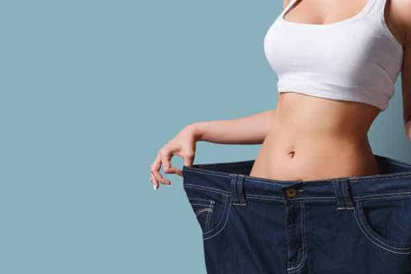 woman after fat reduction treatment Sheffield