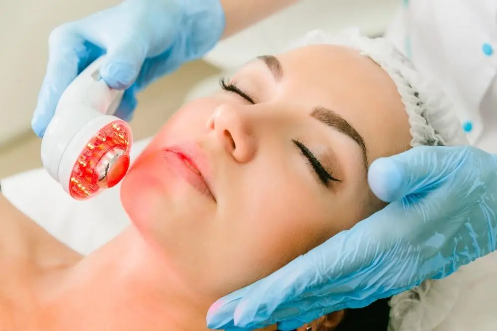 woman having non-surgical Morph8 treatment Sheffield