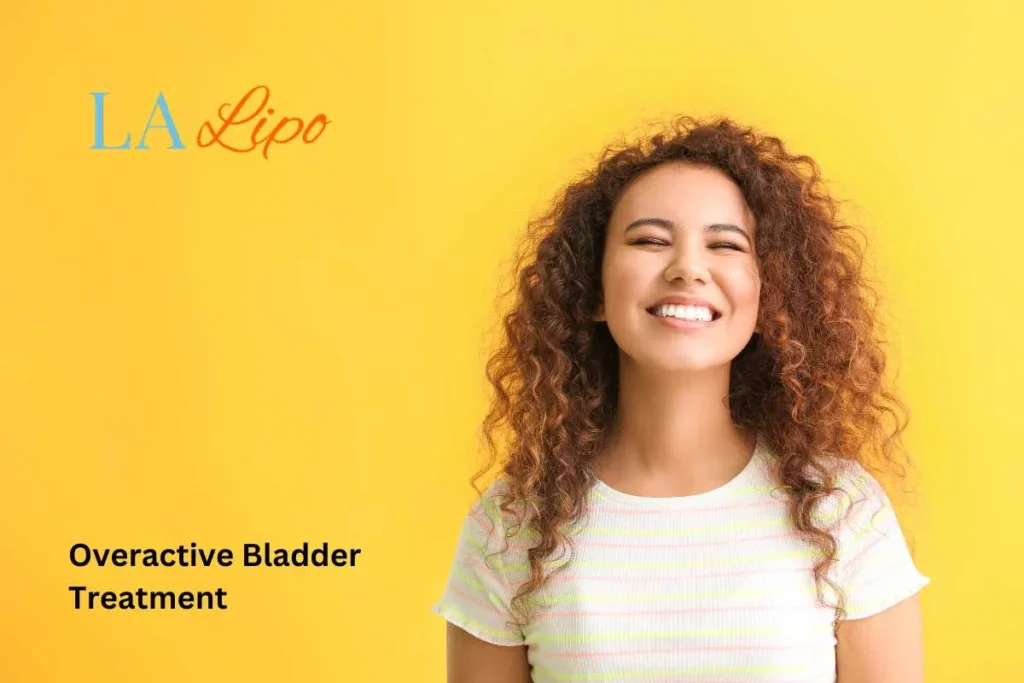 woman smiling about overactive bladder treatment Sheffield solutions