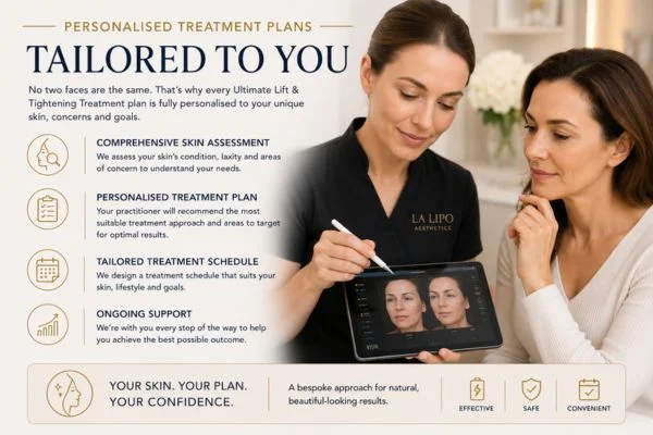 book a consultation about your ultimate lift and tighten treatment Sheffield